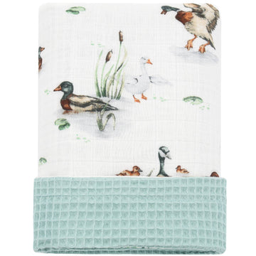 Mallard Duck Waffle Blankets