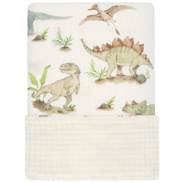 Dinosaur Waffle Blankets
