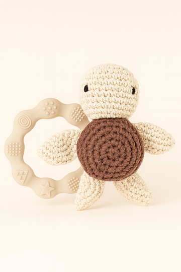 Sea turtle Baby Rattle
