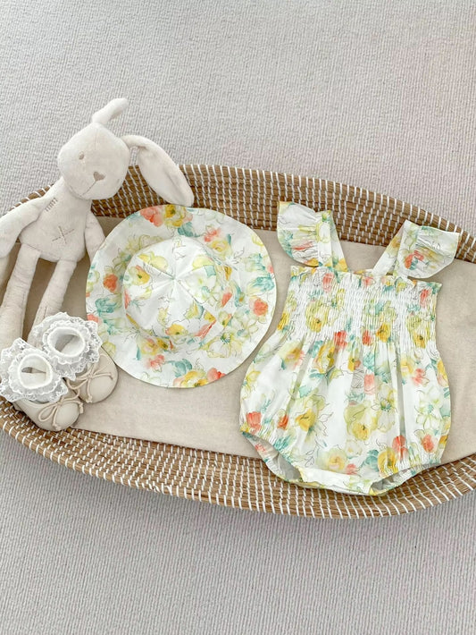 Sylvie Romper With Hat