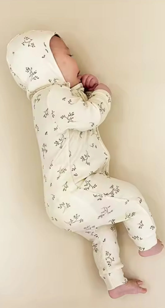 Hazan Long Sleeve Organic Bodysuit