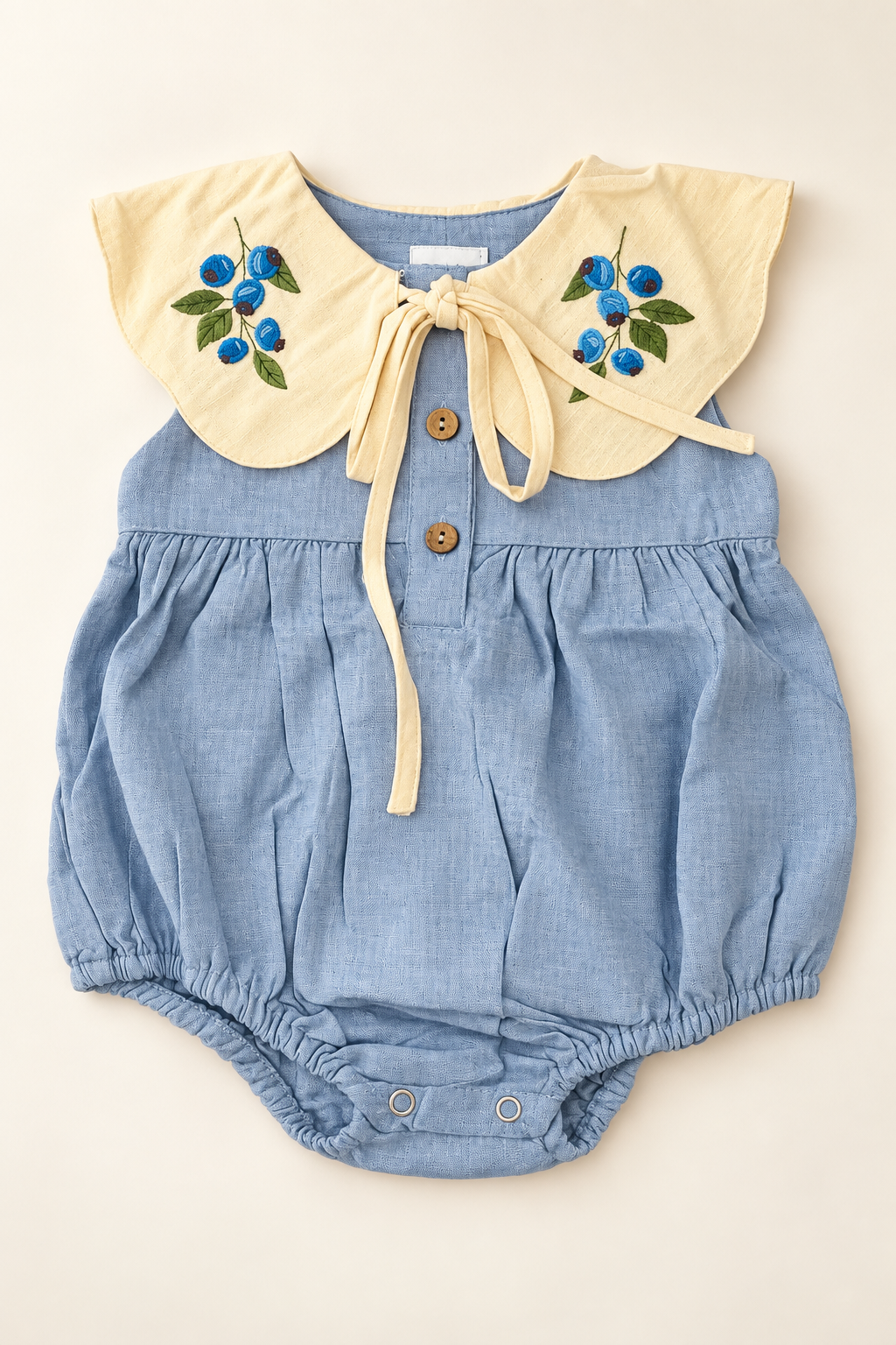 Bluberry Bloom Romper