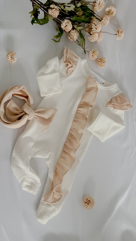 Nola Long Sleeve Organic Bodysuit