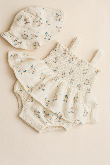 Daphne Romper With Hat