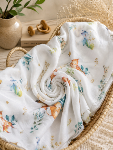 Baby Safari Animals Swaddle