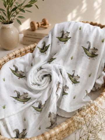 Forest Squirrel Swaddle