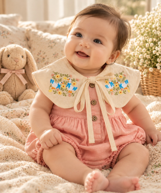 Pink Meadow Romper