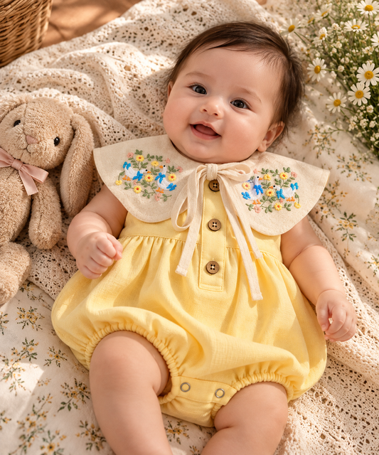 Sunny Meadow Romper