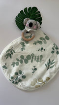 Australian flora Muslin Baby Burp Cloth - Tiny Yarns