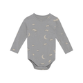 Ezra Long Sleeve Organic Bodysuit - Tiny Yarns