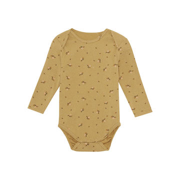 Ivy Long Sleeve Organic Bodysuit - Tiny Yarns