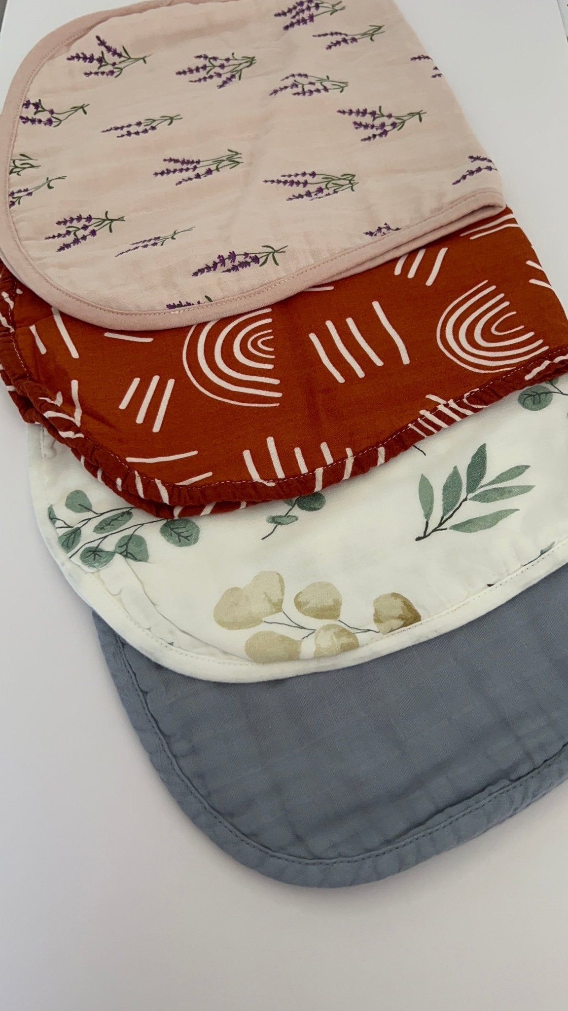 Mist Muslin Baby Burp Cloth - Tiny Yarns