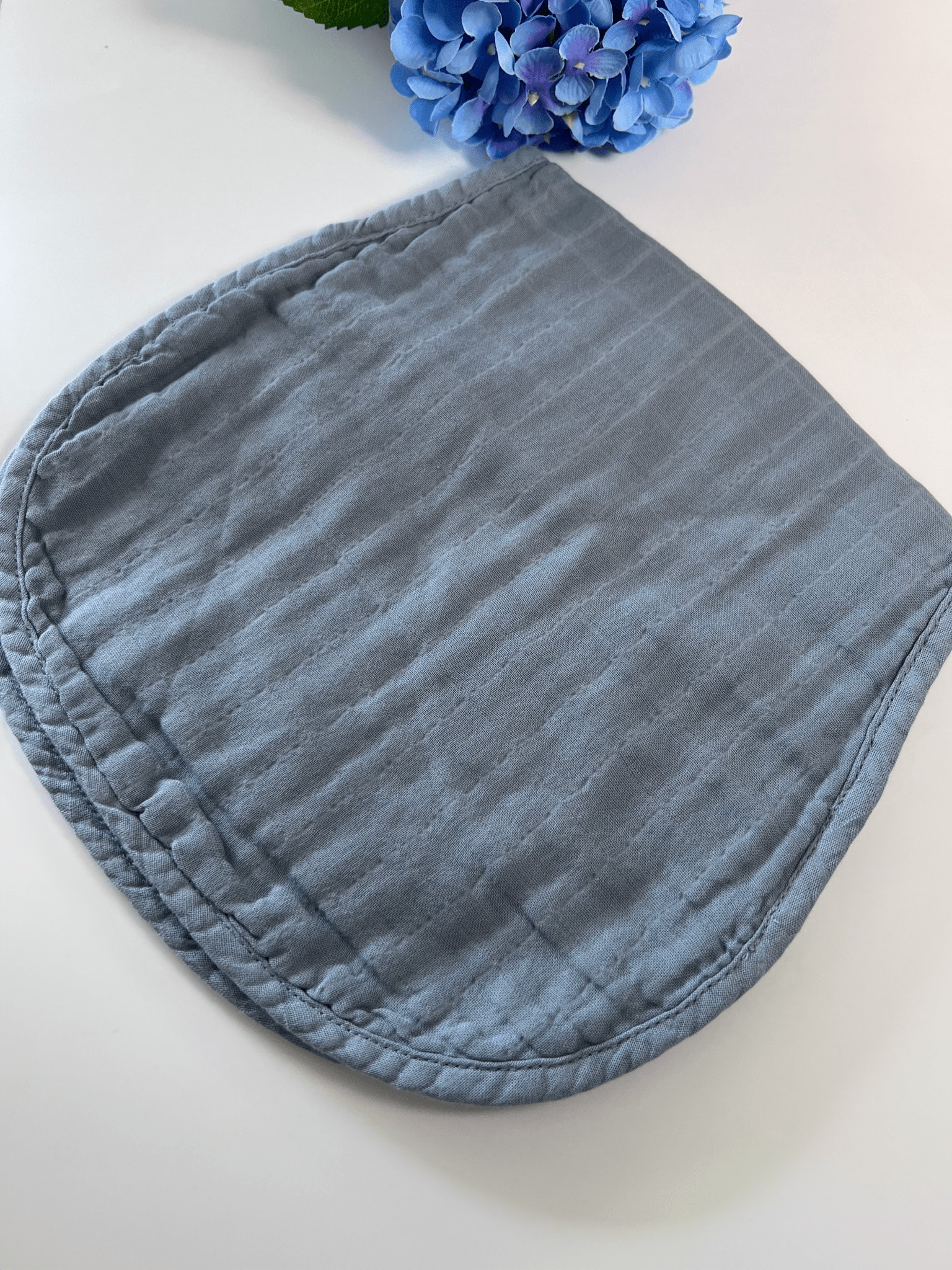 Mist Muslin Baby Burp Cloth - Tiny Yarns